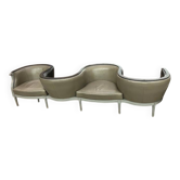 Banquette conversation - ensemble de 4 places assises