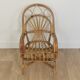 Fauteuil rotin enfant