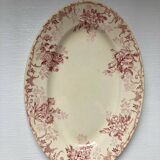Oval Dish Terre de Fer Choisy-Le-Roi Boulanger & Cie Floréal model