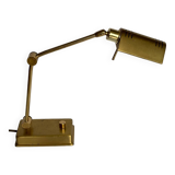 Vintage brass table lamp, Holtkötter Germany