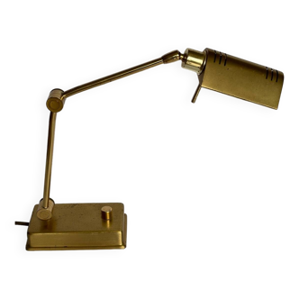 Vintage brass table lamp, Holtkötter Germany