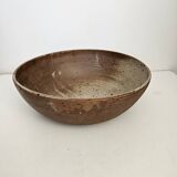 Salad bowl Ceramic stoneware pyrithione dish signed pictogram 34cm