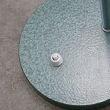 Mid-Century Italian Table Lamp in Blue Metal