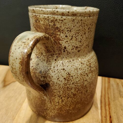 Pichet vase en grès vintage