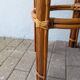 Tabouret haut en rotin – années 1960