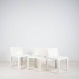 Set of 3 OZOO 600 chairs by Marc Berthier  1970s
