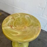 Onyx vintage side table / side table / plant stand