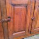 Vintage rustic Parisian sideboard with 3 doors and 3 drawers