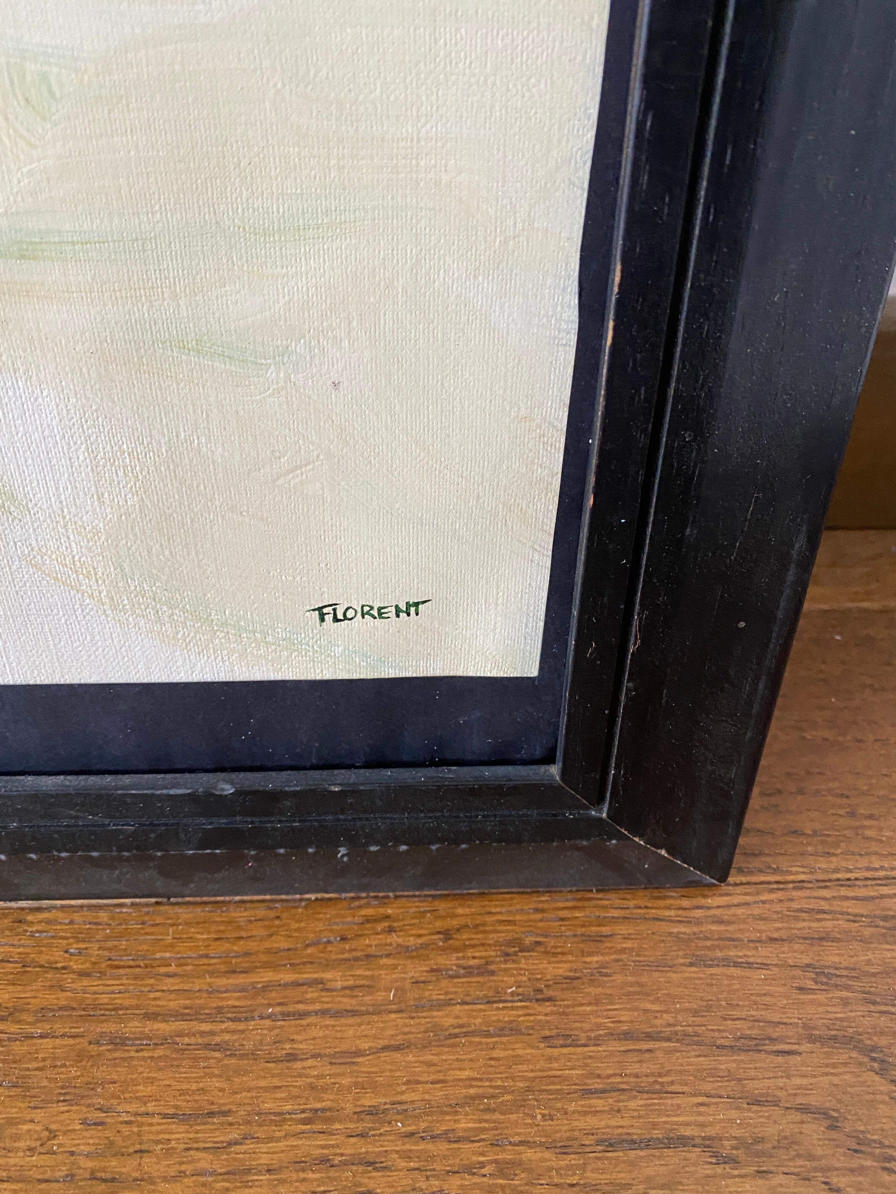 Accordionist Painting