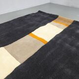 Hand-tufted wool rug by C. Olesen, Graphic design, 1990s