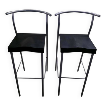 Pair of "Hi-Glob" Stools – Philippe Starck for Kartell