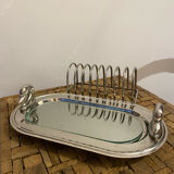 Fat set in silver metal