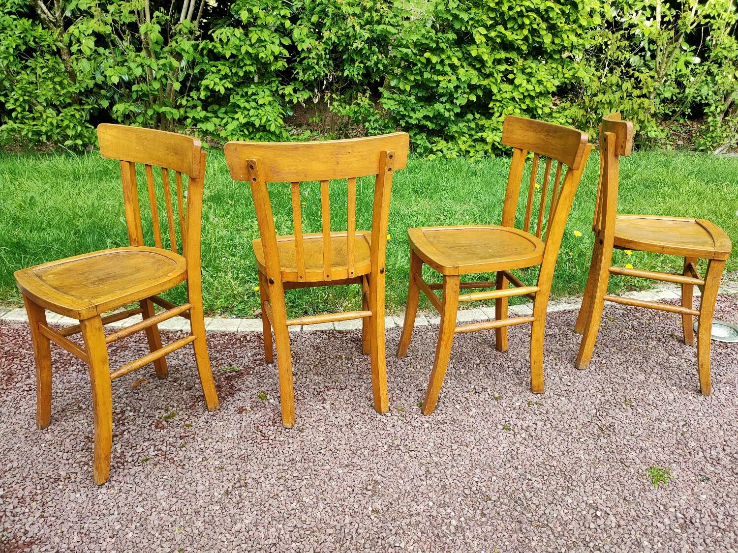 4 Luterma bistro chairs