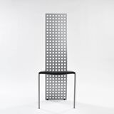 Large suite of eight chairs by Lella & Massimo Vignelli, circa 1980