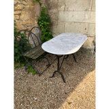 Bistro marble table