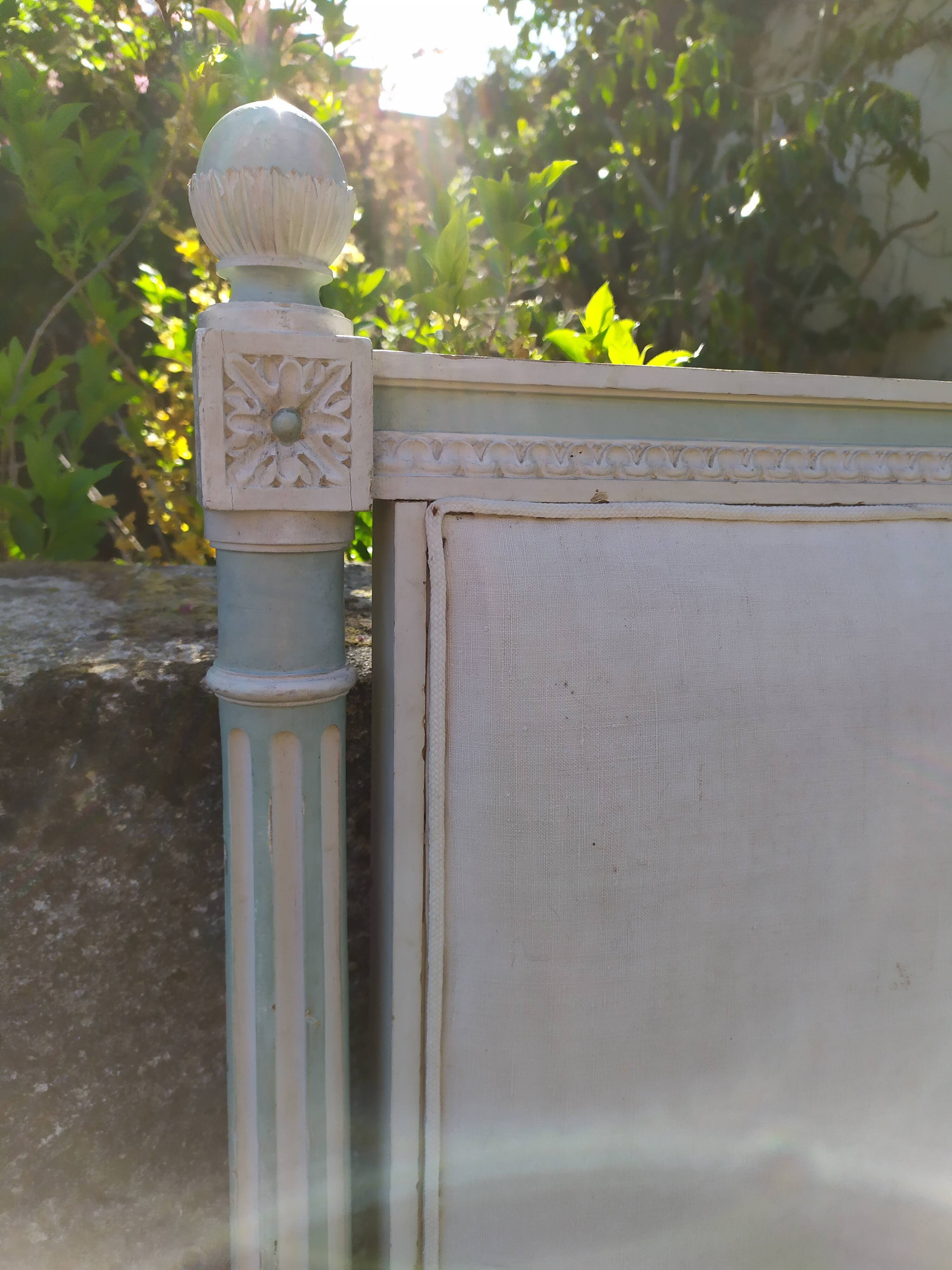 Louis XVI-style headboard