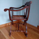 Curule or dagobert canna chair