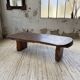 Table basse brutaliste artisanale 1950