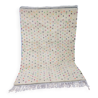 Handmade moroccan berber carpet 245 x 145 cm