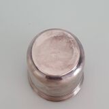 Christofle "Pearls" silver-plated cup