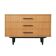 Oak chest of drawers, Scandinavian design