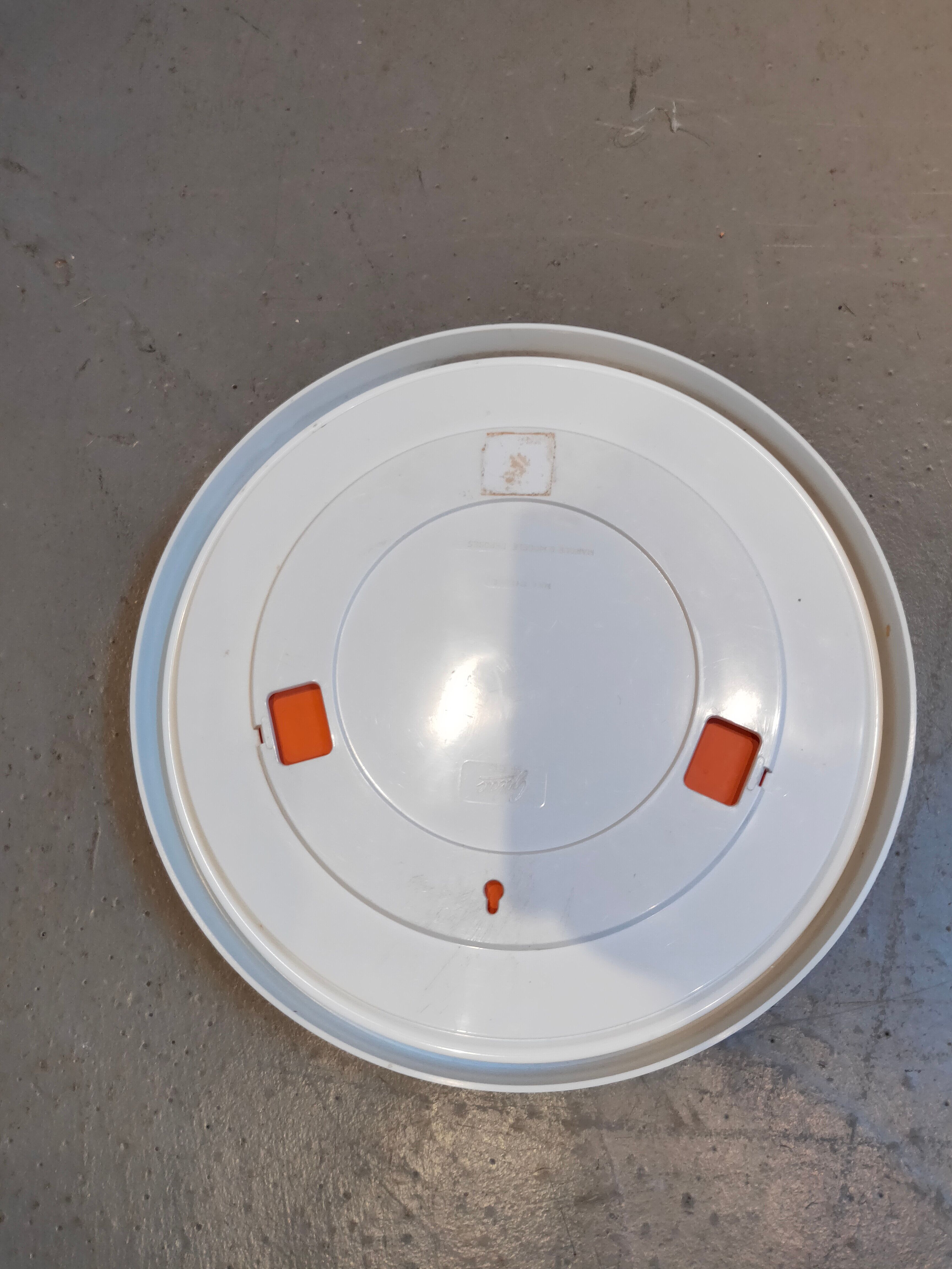 Round plastic mirror Gilac prisunic