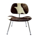 Lounge chair by Charles and Ray Eames "LCM" calfs skin