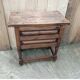 Table de chevet/Meuble d'appoint en bois massif