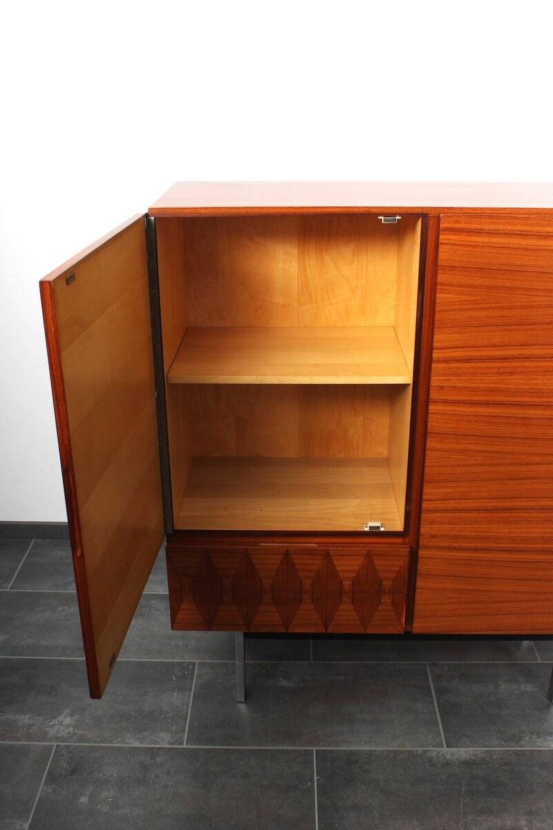 Rosewood highboard by Musterring International, 1960s