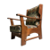 Fauteuil Arts and Craft, vers 1920