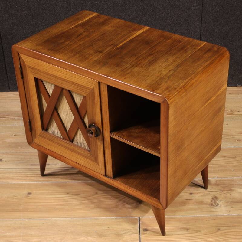 20th century Italian bedside table in the Gio Ponti style