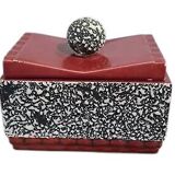 Ceramic box signed paul milet for the sevres factory, circa 1930