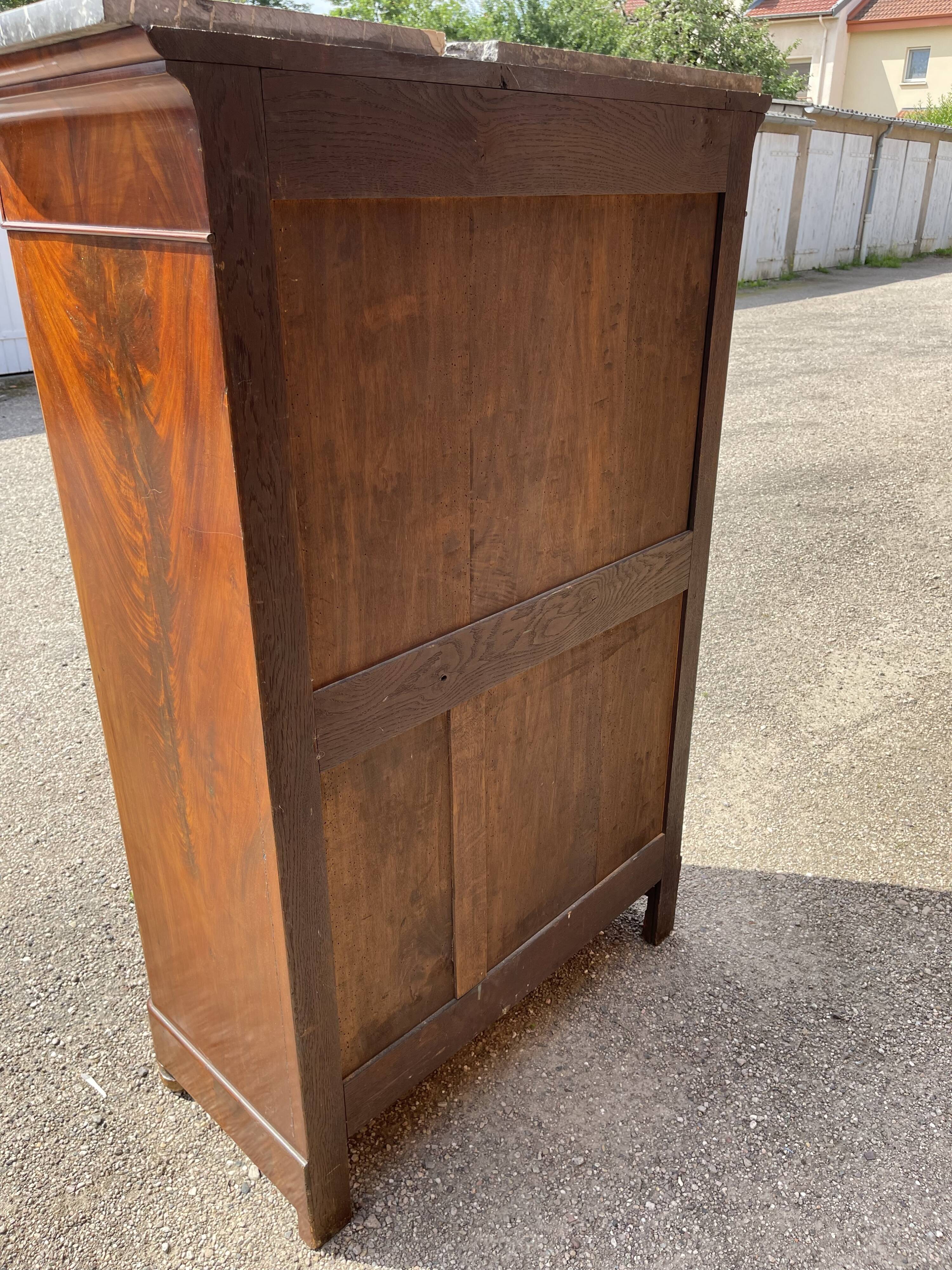 Mahogany Secretary restoration early nineteenth
