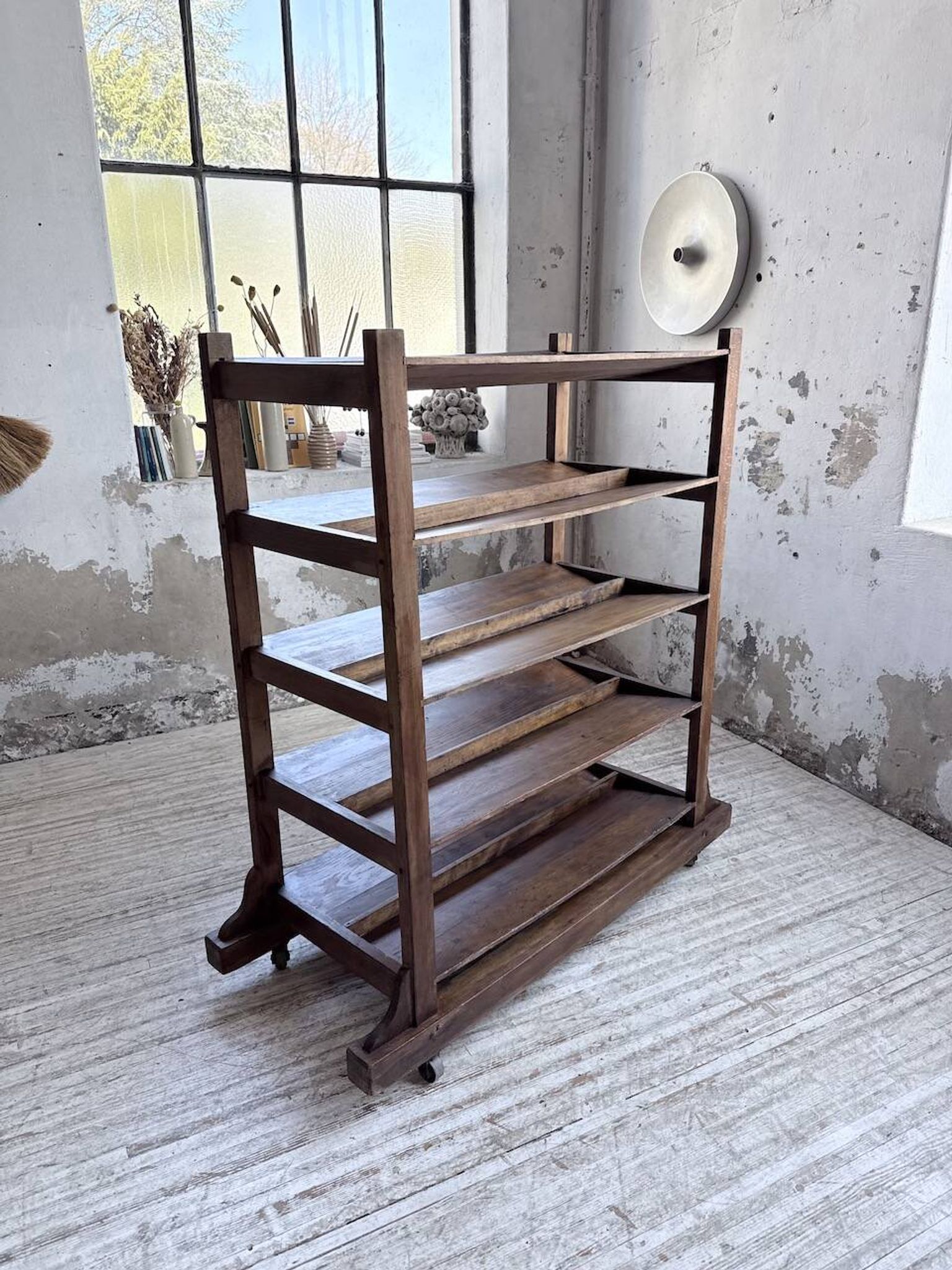 Old bakery shelf from the 1950s.