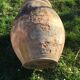 Large old glazed jar in the South of france