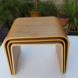 Tables giggled wood laminated glued