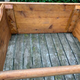 Wood bench