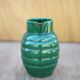 Pitcher St Clément France Lorraine 869, green pitcher, ceramic pitcher