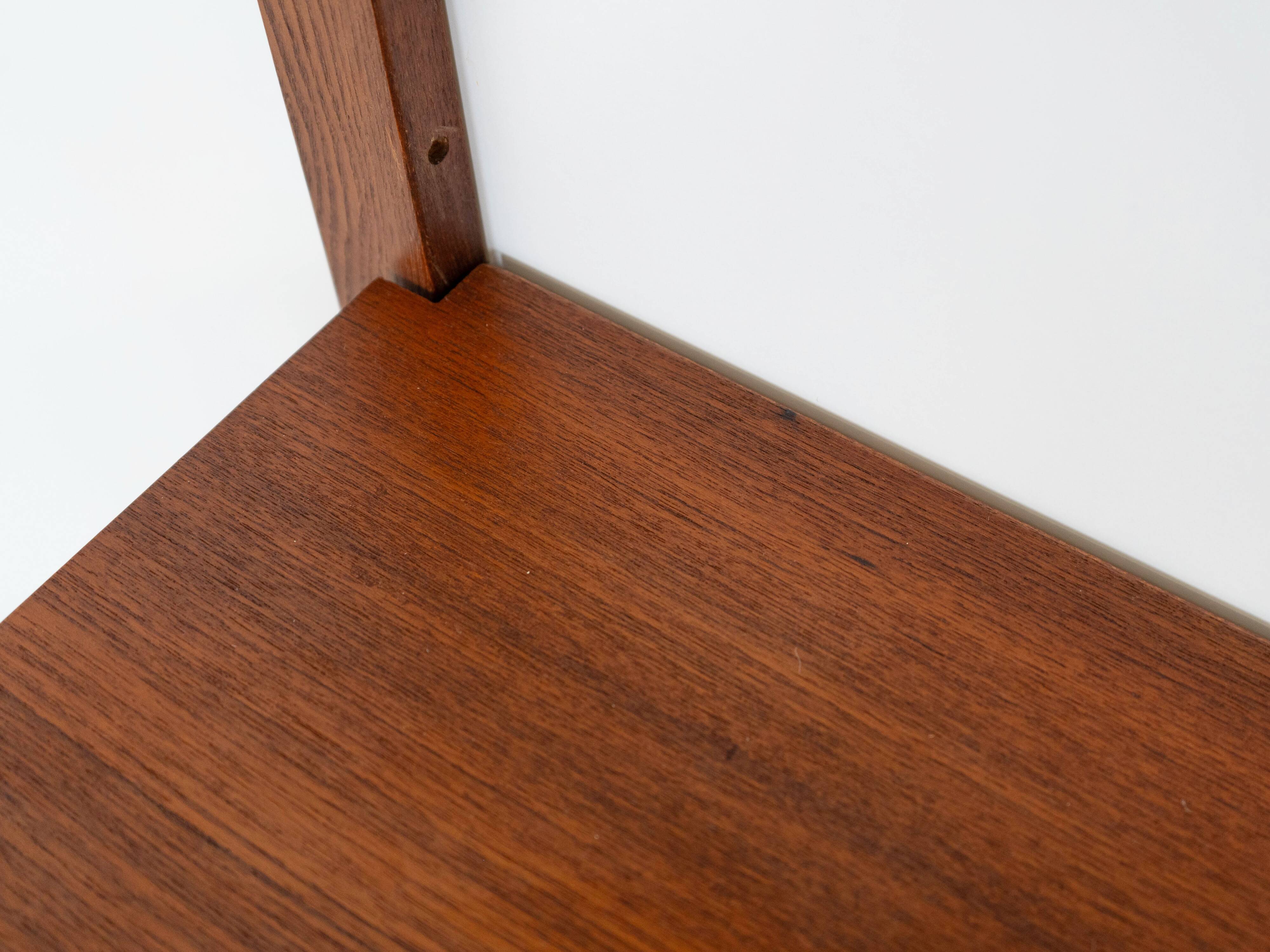 Teak modular shelving unit, Danish design, 1960s, made in Denmark