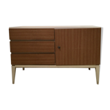 Wooden and formica sideboard