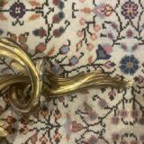 Pair of gilded bronze wall sconces with two lights - Louis XV style