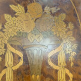 19th Century Marquetry Mirror Cabinet
