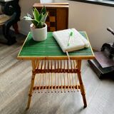 Rattan side table 1960