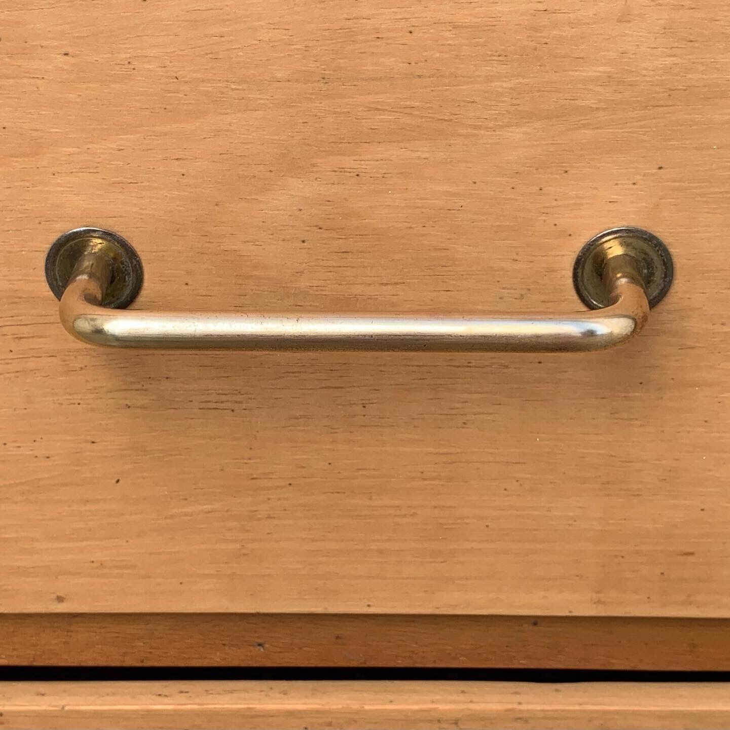 1960 compass foot chest of drawers