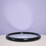 vintage Tiger black round mirror
