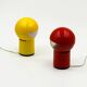 Paire de lampes Space Age italiennes Gagiplast en plastique années 70