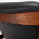 Bwana Lounge Chair and ottoman by Finn Juhl for France & Son, Denmark, 1960s