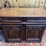 Louis XIV period hunting or wood paneling buffet