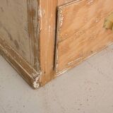 Solid pine cabinet fully stripped consisting of 3 doors and 6 drawers