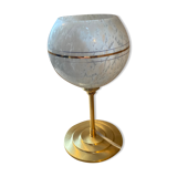 Clichy glass laying lamp